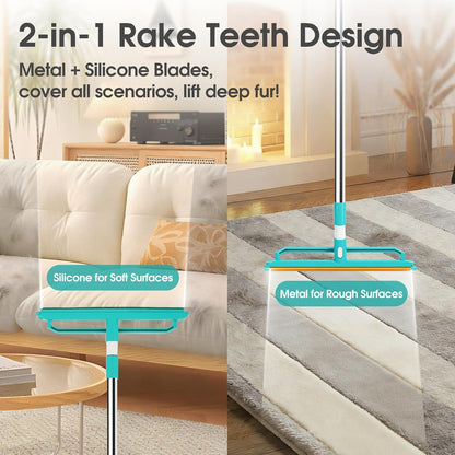 Adjustable telescopic handle of the Zuimeng pet hair remover