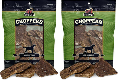 Premium grain-free beef lung dog chew product shot