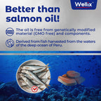 Authentic Wellix dog and cat heart health supplement packaging close up view