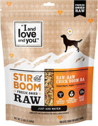 I AND LOVE AND YOU Stir and Boom Dehydrated Freeze Dried Raw Dog Food - Beef - Grain Free, Real Meat, No Fillers, 3lb Bag - Image 10