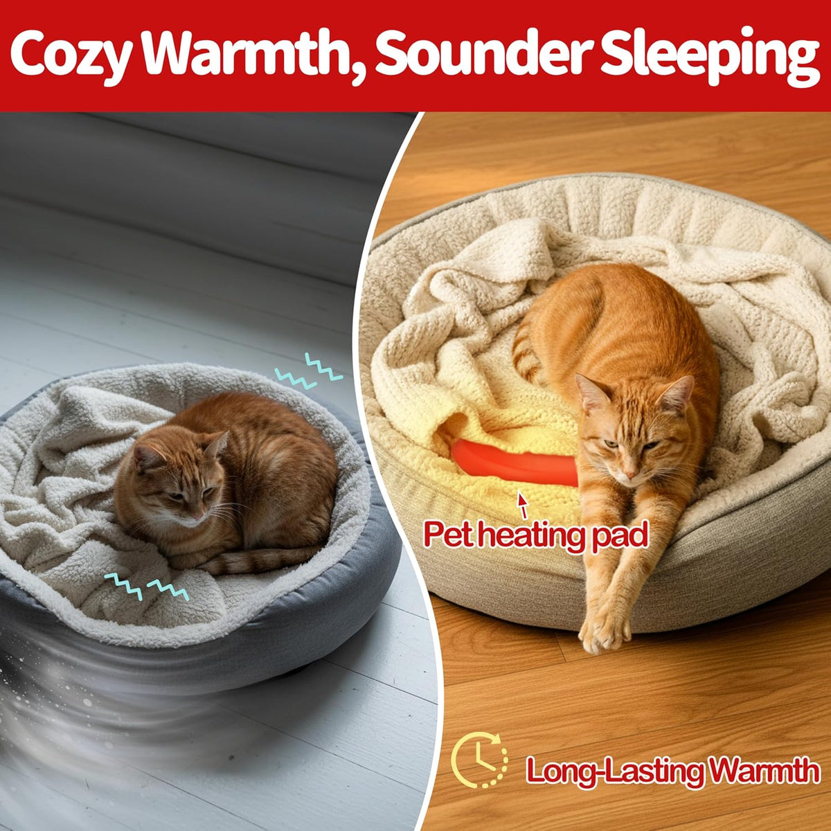 Gelbesty microwavable pet heat disc removed from its fleece cover being prepared for warming