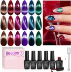 Beetles gel polish front view packaging and bottles