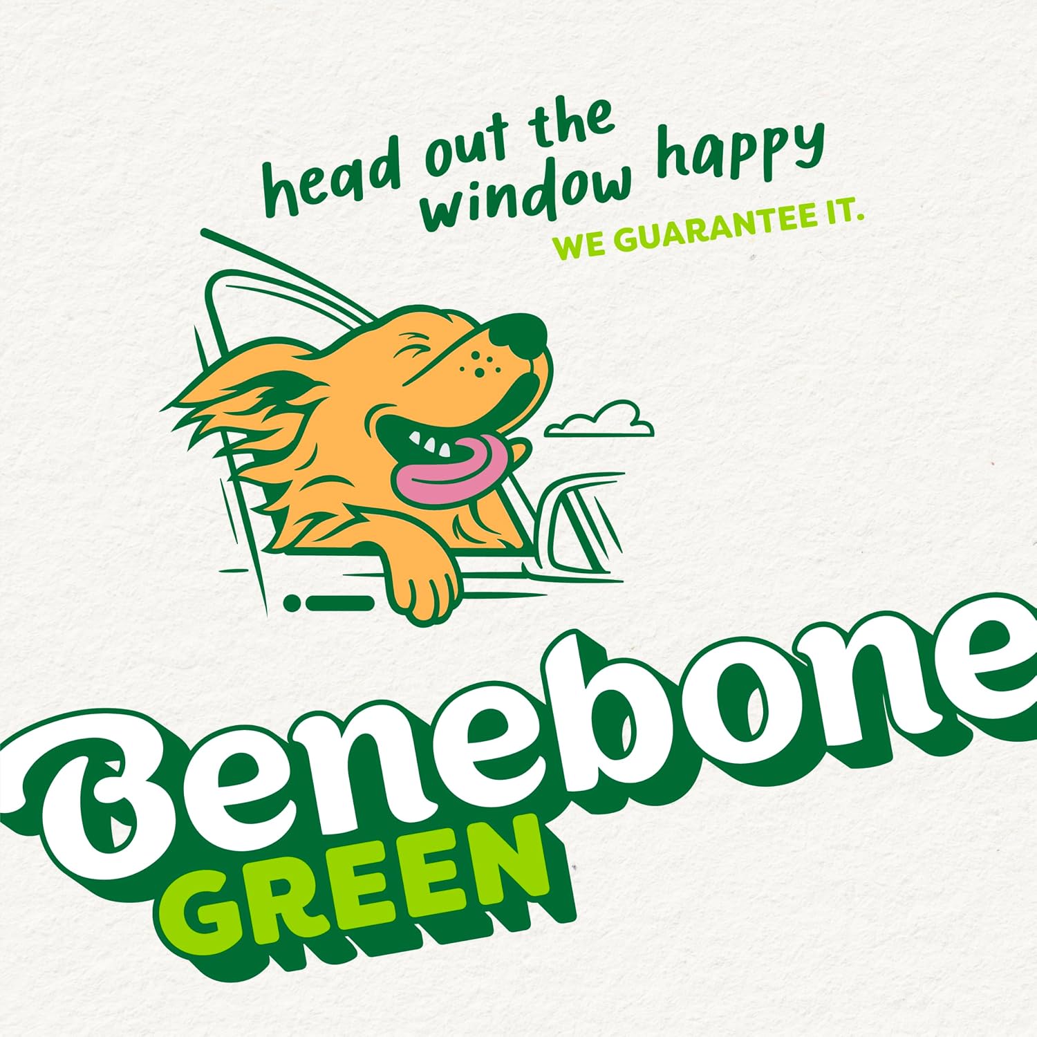 Dog Bones for Modest Chewers: Benebone Green Plant-Based Real Bacon Wishbone Dog Chew Toy for Medium Dogs, Made in USA - Image 8