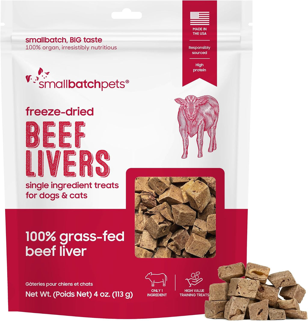 Smallbatch high protein pet treats lifestyle display