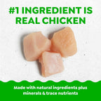 Authentic Greenies pet medication treats showing the pinch and close feature