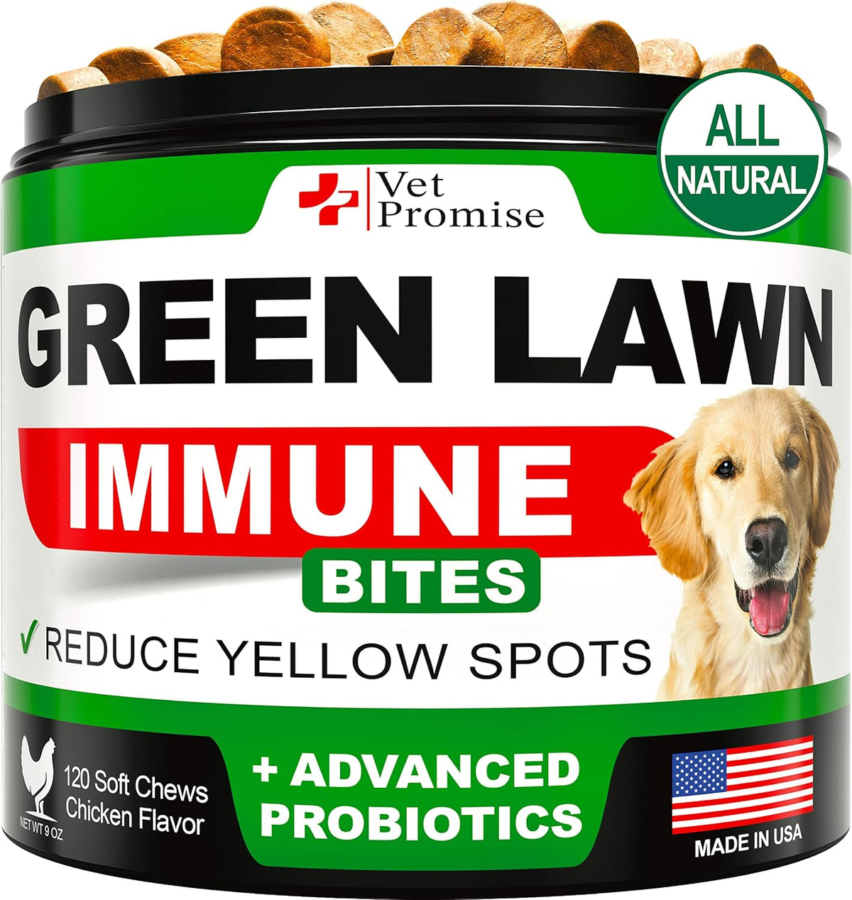 Vet Promise Super Poop Probiotics for Dogs - Dog Stool Softener - Fiber for Dogs Supplement - 6 Probiotics and Digestive Enzymes - Healthy Gut - Perfect for Firm Stool & Diarrhea Relief - 120 Chews - Image 9