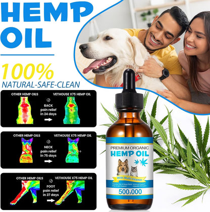 Full product kit of AIQIUSHA sixty milliliters soothing oil for domestic pets