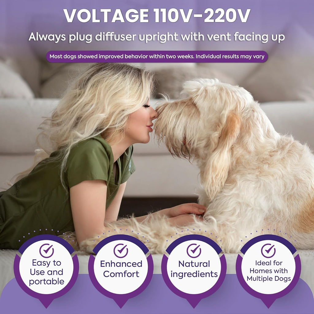 TopSum calming diffuser refill bottles for pet separation anxiety