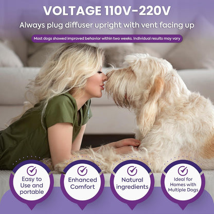TopSum calming diffuser refill bottles for pet separation anxiety