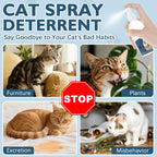 Gnaye botanical cat repellent spray indoor and outdoor usage