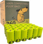 Moonygreen imported premium plant based dog poop bag dispenser refill pack.