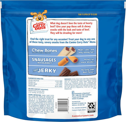 Canine Carry Outs genuine USA imported savory dog snack collection
