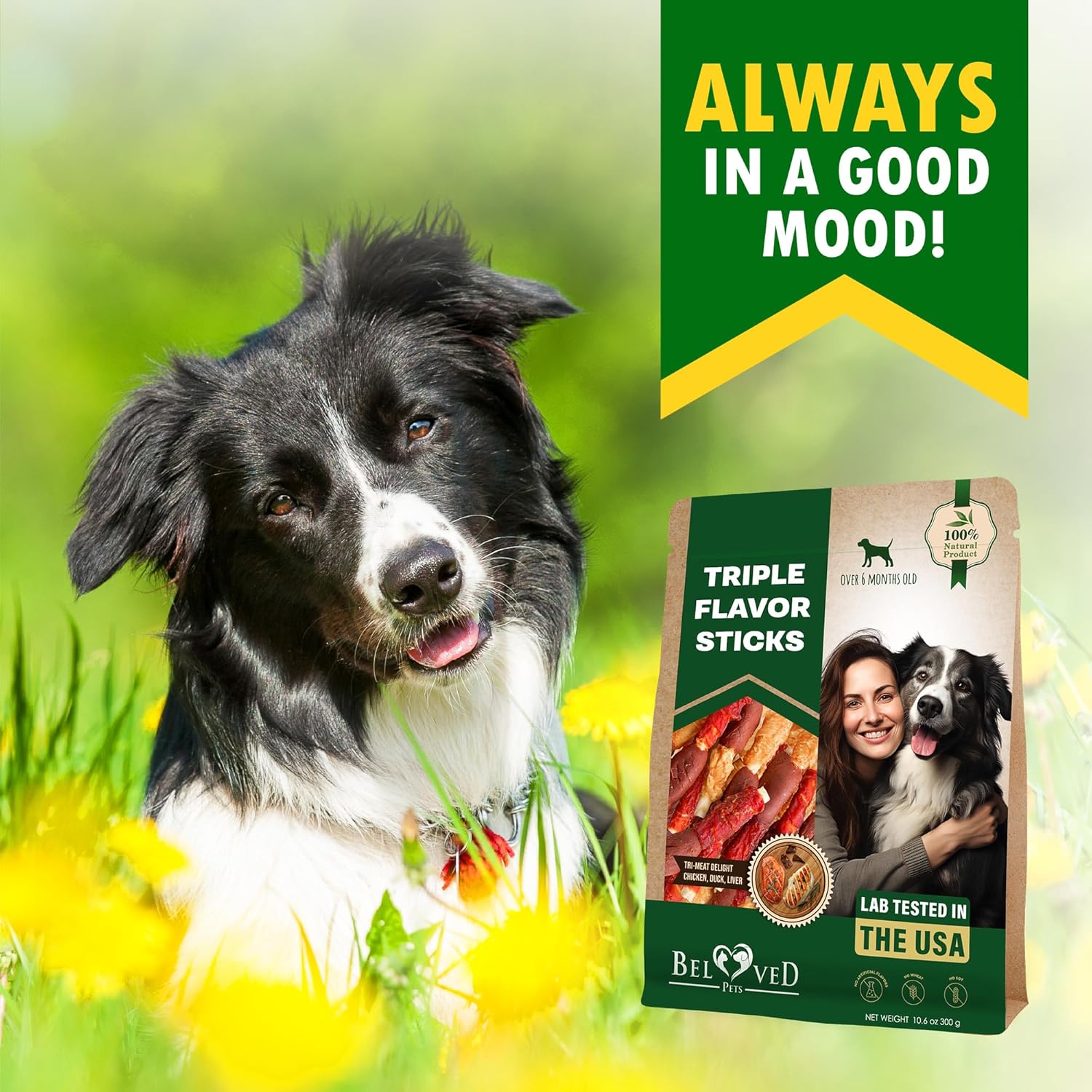 Healthy dog chew bones displaying plaque and tartar reduction benefits.
