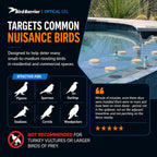 Bird Barrier optical gel box packaging details
