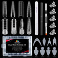 Ebanku poly gel dual nail form kit front view packaging