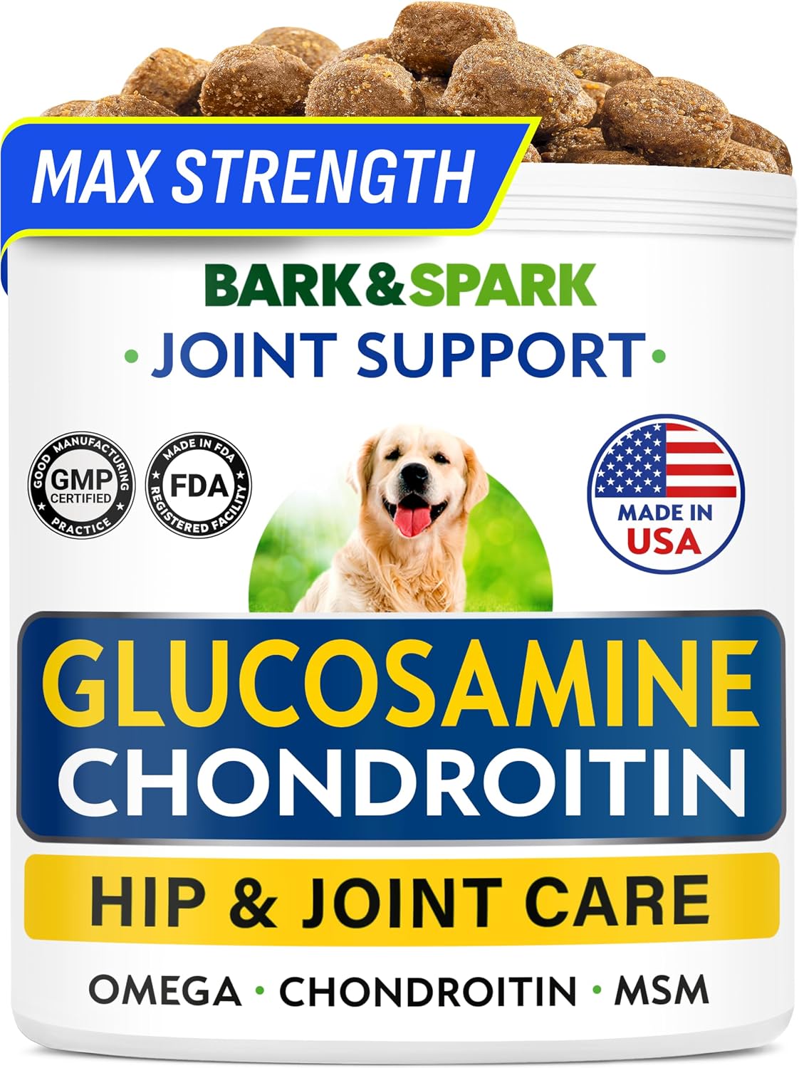 BARK&SPARK Advanced Calming Chews for Dogs - Hemp Chew + Melatonin - Anxiety Relief - Sleep Aid - Relaxing Treats - Stress Relief During Fireworks, Storms, Thunder, Barking - Image 9
