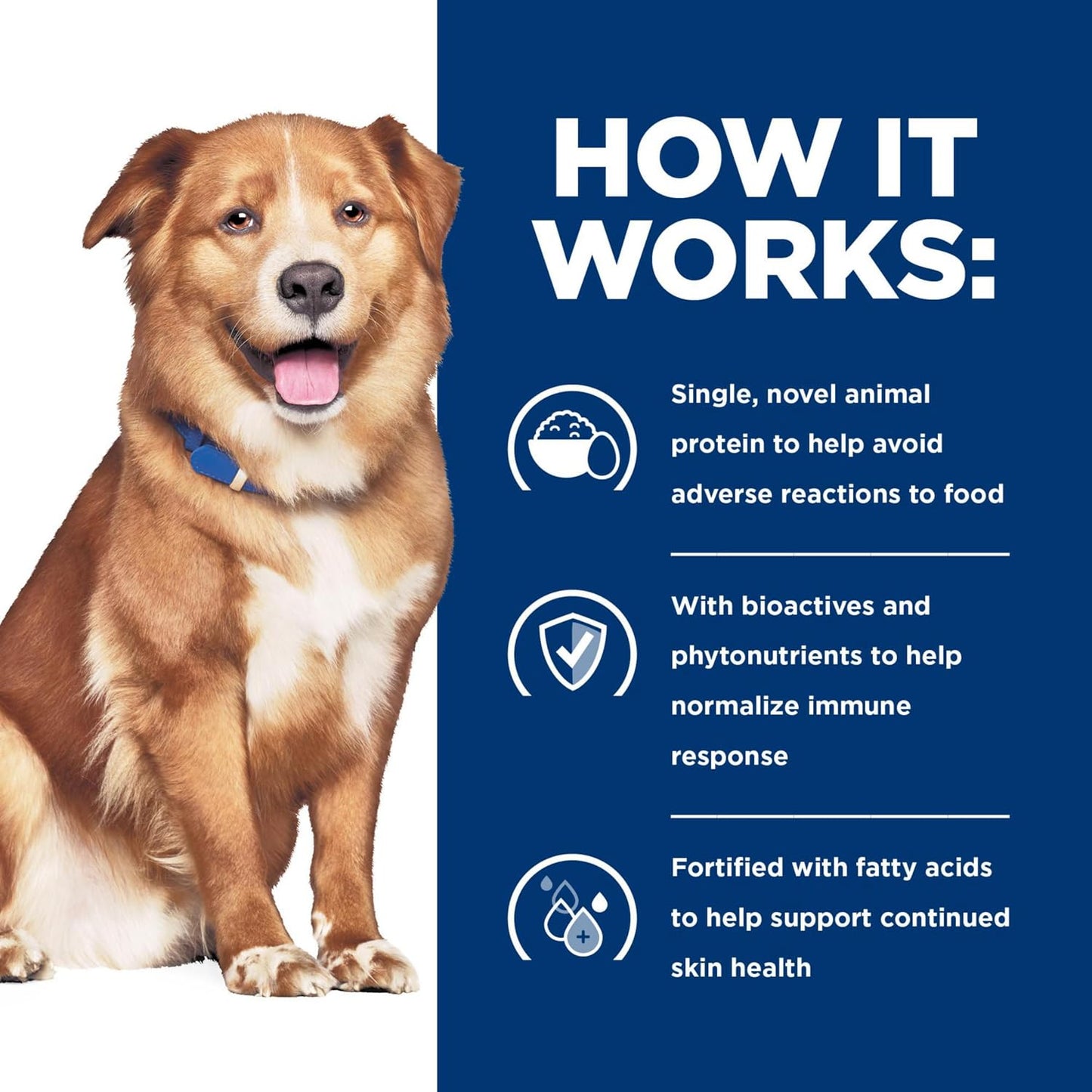 Hill's Prescription Diet Derm Complete Environmental/Food Sensitivities Wet Dog Food, Rice & Egg, 13 oz. Cans, 12-Pack - Image 9