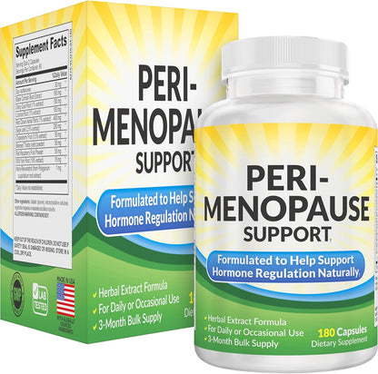 Elevate Recovery Supplements Perimenopause Support 180 Capsules front view