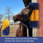 Cattle supplies scratching brush for farm use