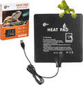 BST waterproof reptile heating pad front view showing black rectangular 12W USB mat
