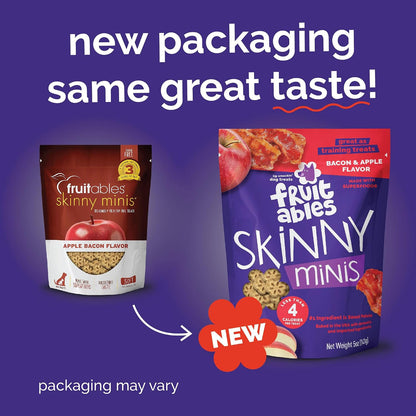 Fruitables healthy sweet potato low calorie training treats packaging
