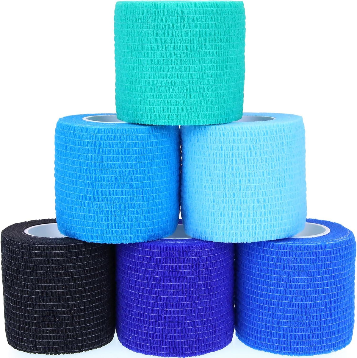 Self Adhesive Bandage Wrap Animal Cohesive Bandage Self Adherent Wrap First Aid Tape for Dogs Cats Horses Birds & Wrist Healing Ankle Sprain (2 Inch Heart 6 Rolls) - Image 10