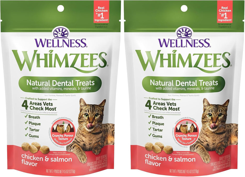 Wellness WHIMZEES Cat Dental Treats, Freshens Breath, Chicken Flavor, 4.5 oz Bag - Image 12