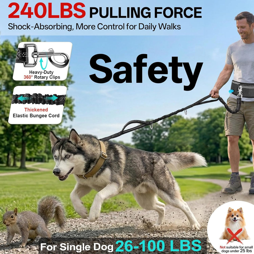 Qltytoy double pet lead close up on the three hundred and sixty degree tangle free zinc alloy swivel clips.