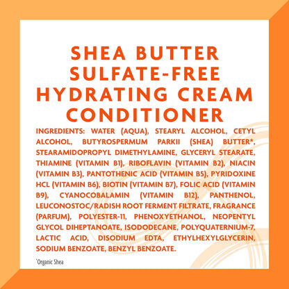 Cantu Shea Butter for Natural Hair Hydrating Cream Conditioner, 13.5 Ounce (07532-12/3EU) - Image 10