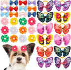 Janinka 36 piece dog hair bows set front view