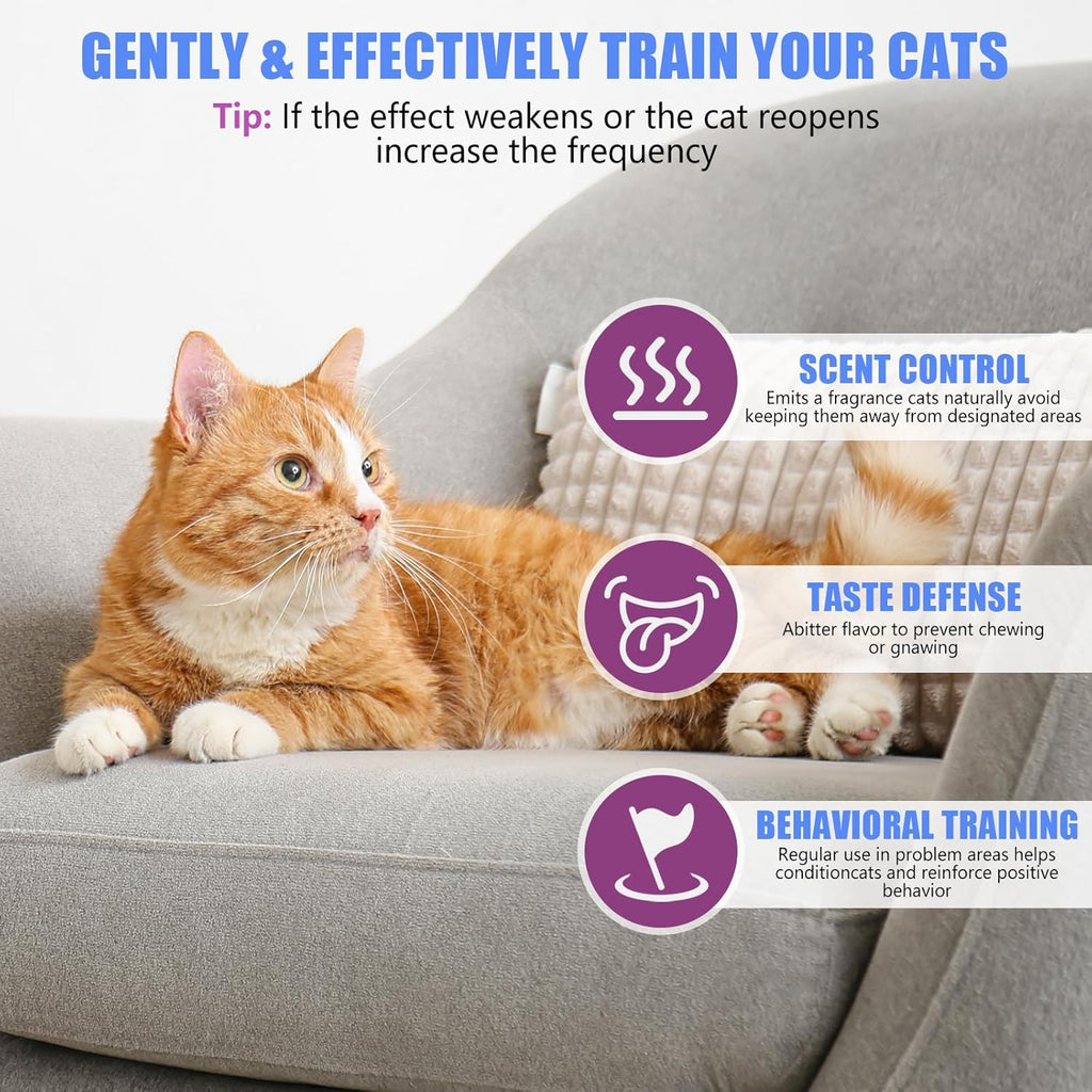 Peturarion non-toxic cat training aid spray packaging details