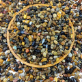 Fantian 5 Pounds Aquarium Gravel front view for fish tanks