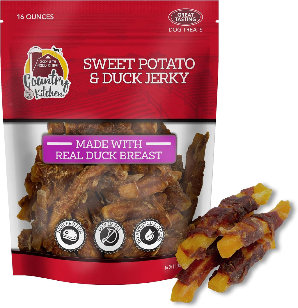 Country Kitchen Duck Jerky Tender Dog Treats, Made with Real Duck, High Protein, Low Fat, No Artificial Colors, 16 oz - Image 11