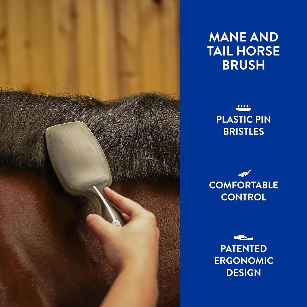 Wahl black mane and tail brush side angle