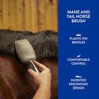 Wahl black mane and tail brush side angle