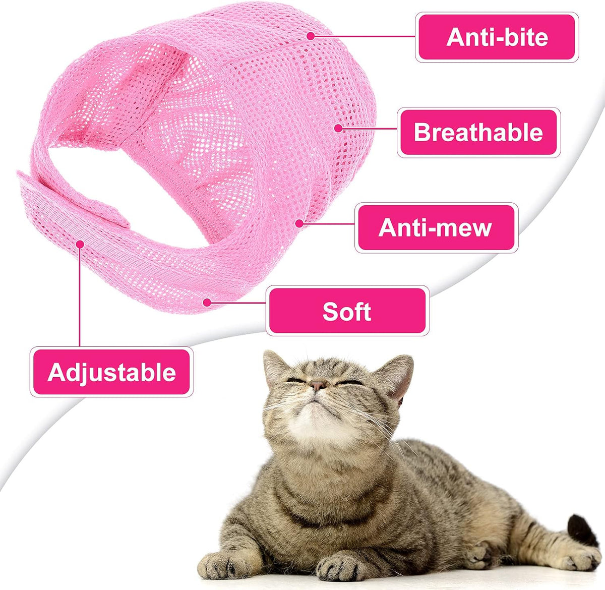 Patelai 5 piece pet shower net bag with premium stainless steel nail clippers