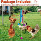 WinnerWhy bird enrichment toy aluminum tubes detail