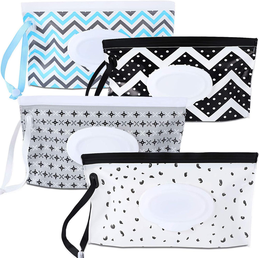 Febsnow 4 pack baby wipe dispenser front view