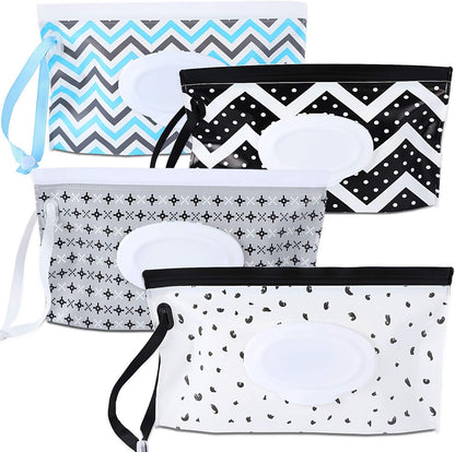 Febsnow 4 pack baby wipe dispenser front view
