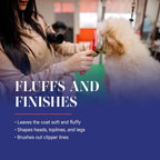 Authentic imported premium dog grooming brush for matted hair removal