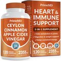 PrimeMD 5-in-1 Ceylon Cinnamon capsules bottle front view