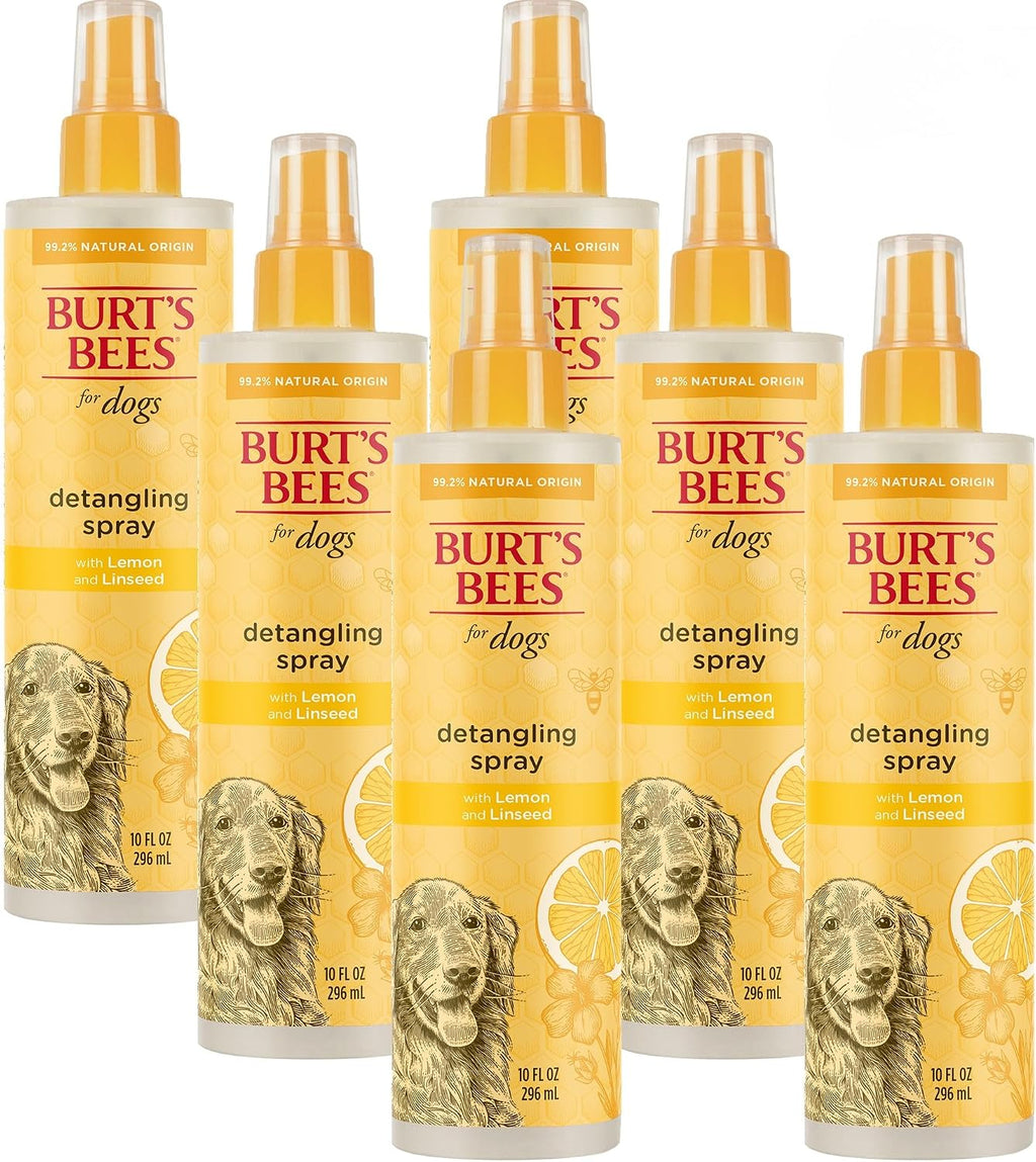 Burt's Bees for Pets Dog Detangling Spray, Natural Leave-in Coat Detangler & Dog Deodorizing Grooming Spray with Lemon, pH Balanced for Dogs, Paraben & Sulfate Free, 10 Fl Oz - Image 10