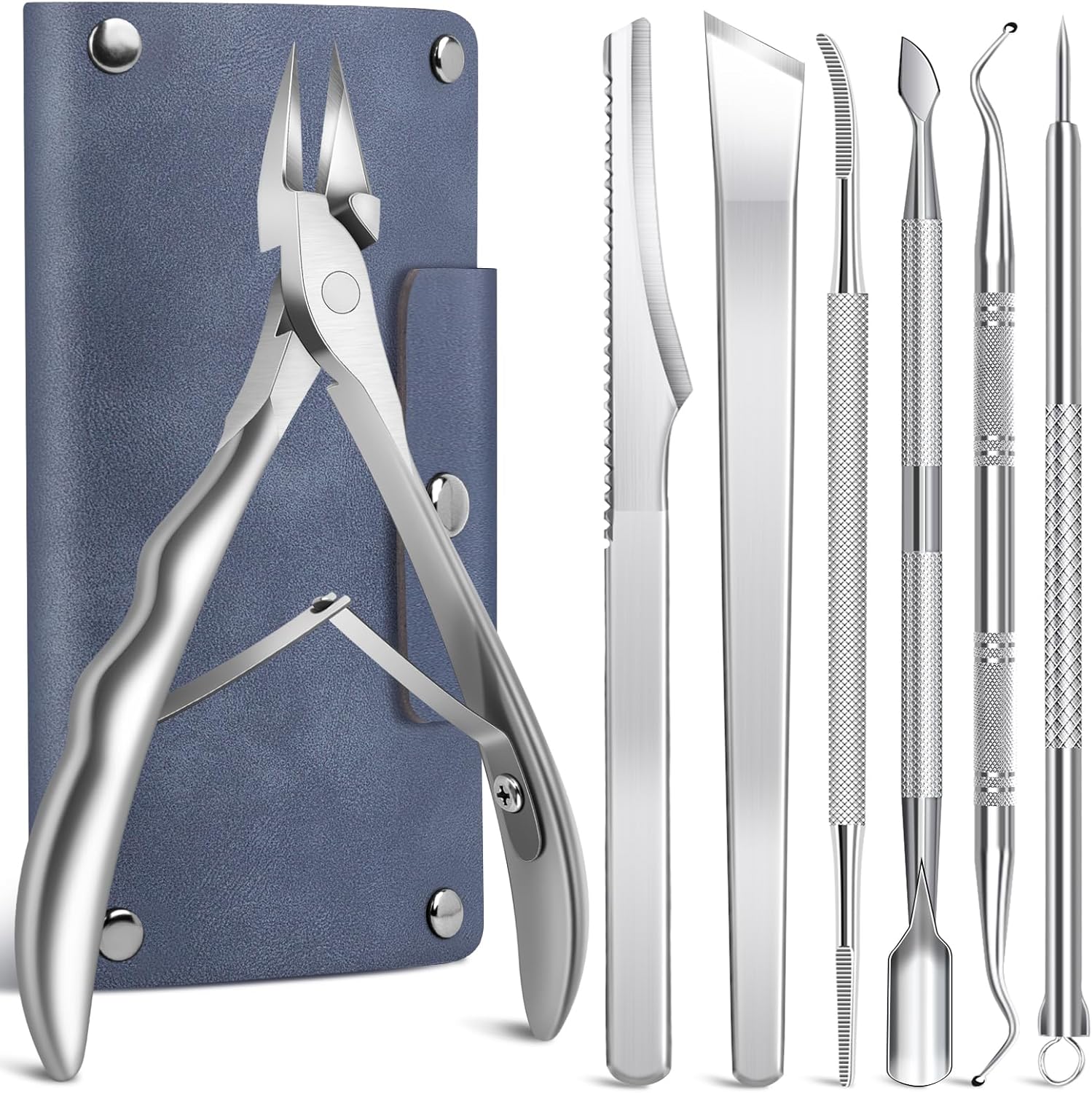 Smzhealing 7-piece ingrown toenail treatment set front view