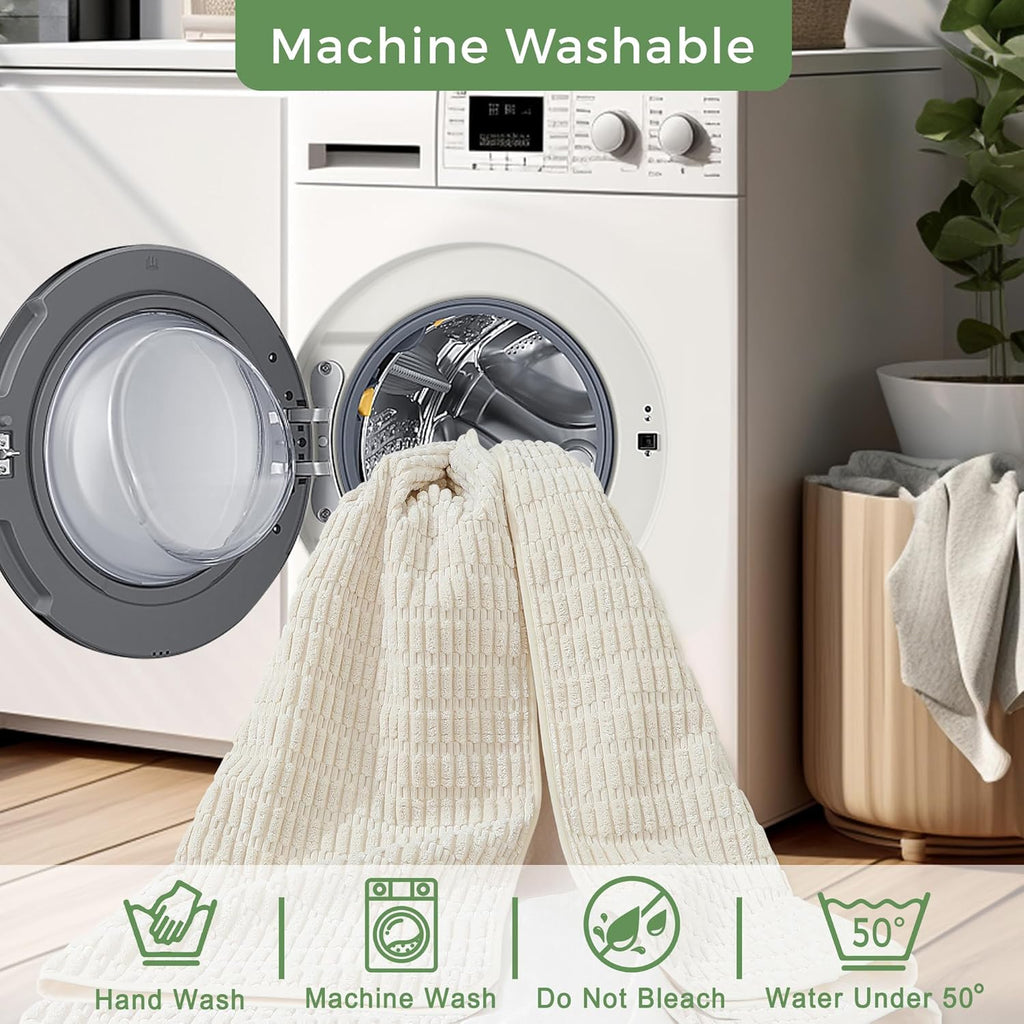 Machine washable pet pee pads folded for storage
