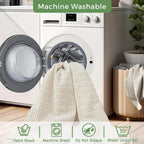 Machine washable pet pee pads folded for storage