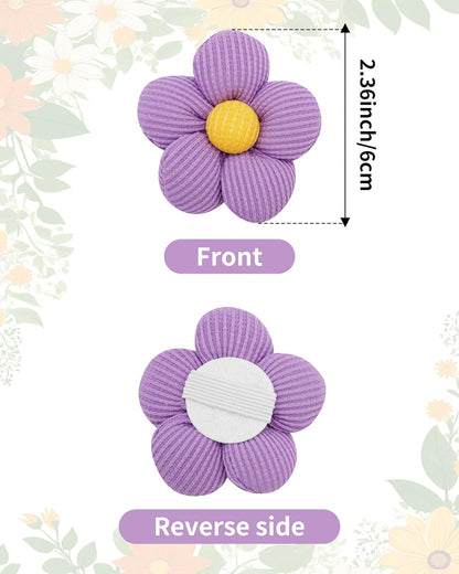 PET SHOW floral collar slide attachments on a puppy collar