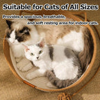 FHKPET breathable weave cat bed design