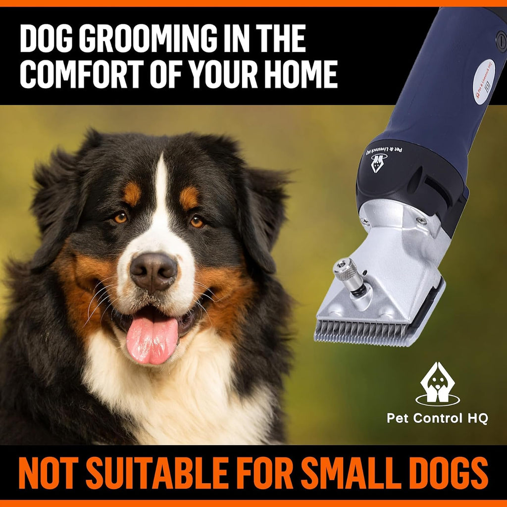 Durable protective carrying case with complete professional grooming kit components