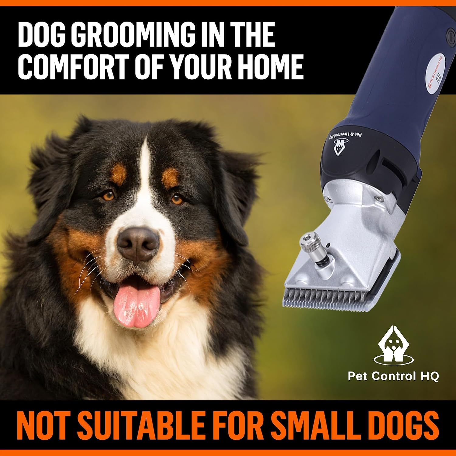 Durable protective carrying case with complete professional grooming kit components
