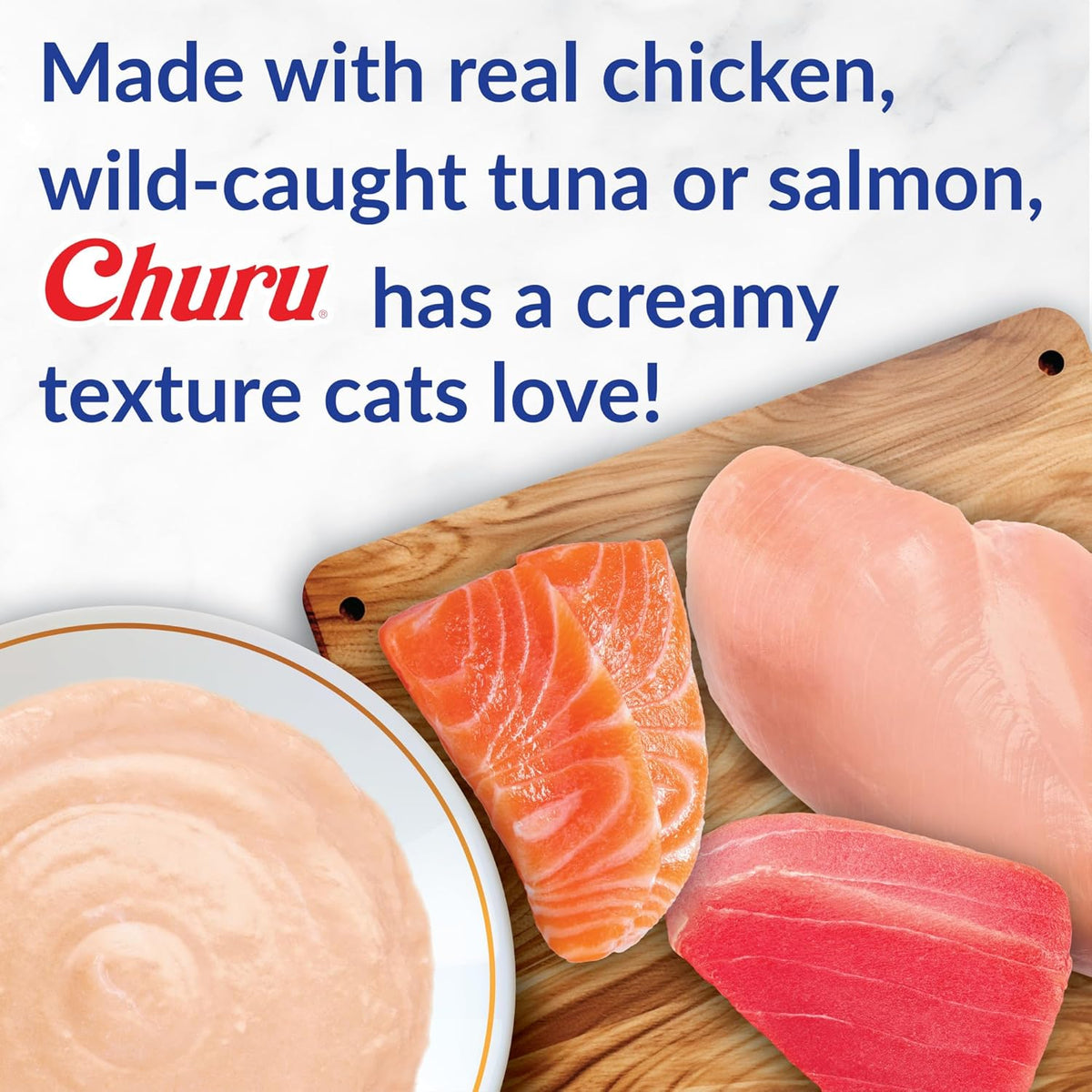 Inaba Churu cat treats tube and box display